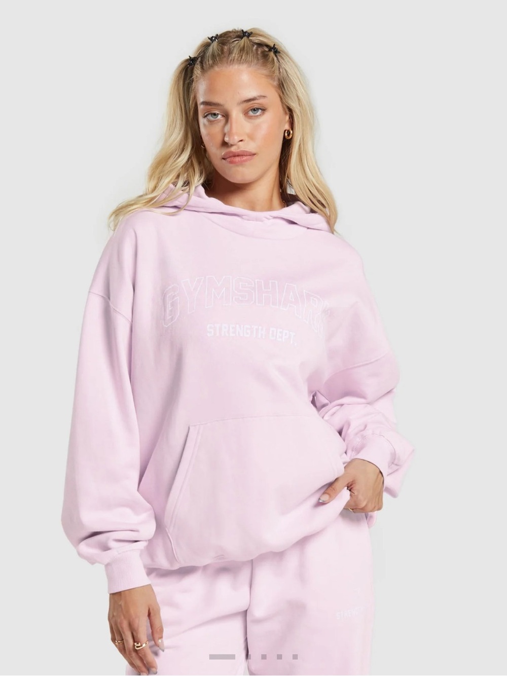 Gymshark STRENGTH DEPARTMENT GRAPHIC HOODIE S